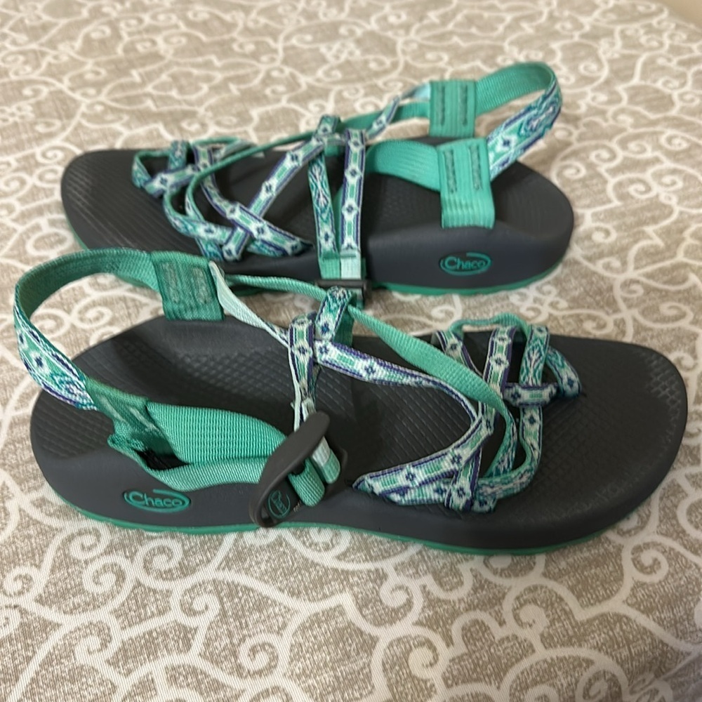 Womens z cloud chaco sandals sz 10 - Picture 3 of 4